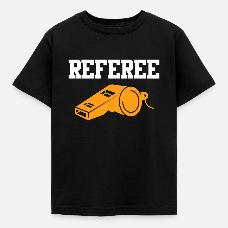 Arbitre sifflet arbitre - T-shirt Enfant - noir