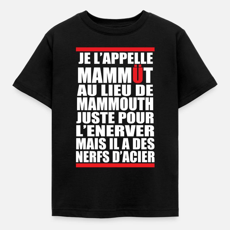 NerfsAcier - Kids' T-Shirt - black