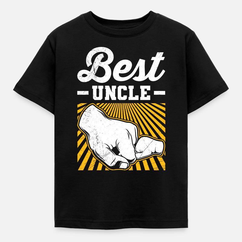 Meilleur oncle - T-shirt Enfant - noir