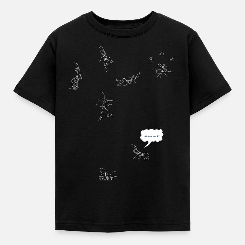 Fourmis - T-shirt Enfant - noir