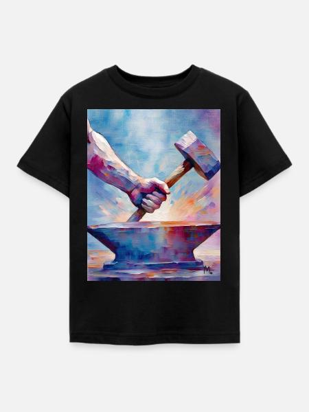 Starch - Kids' T-Shirt - black