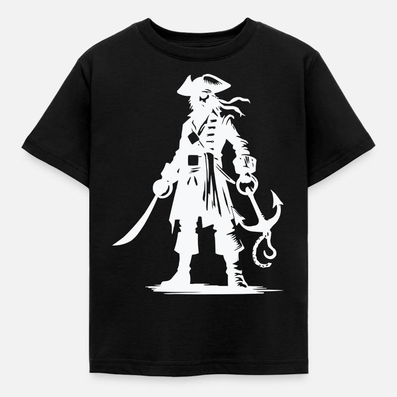 pirate - T-shirt Enfant - noir