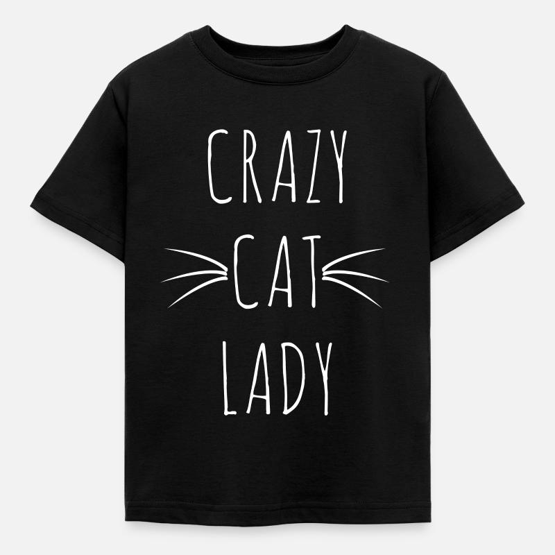 Katzen - Kinder T-Shirt - Schwarz