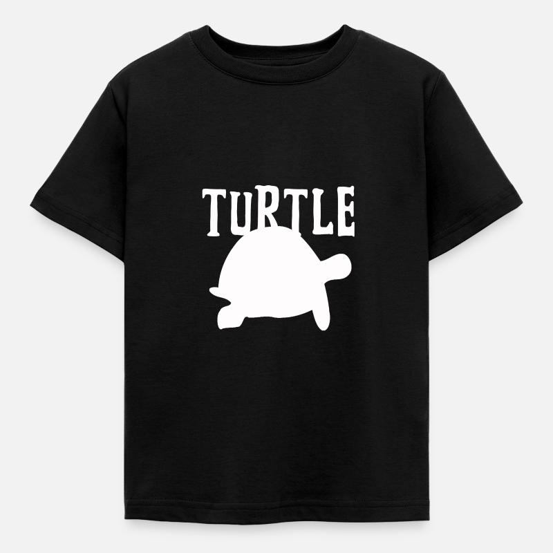 Turtle turtle water turtle gift - Kids' T-Shirt - black
