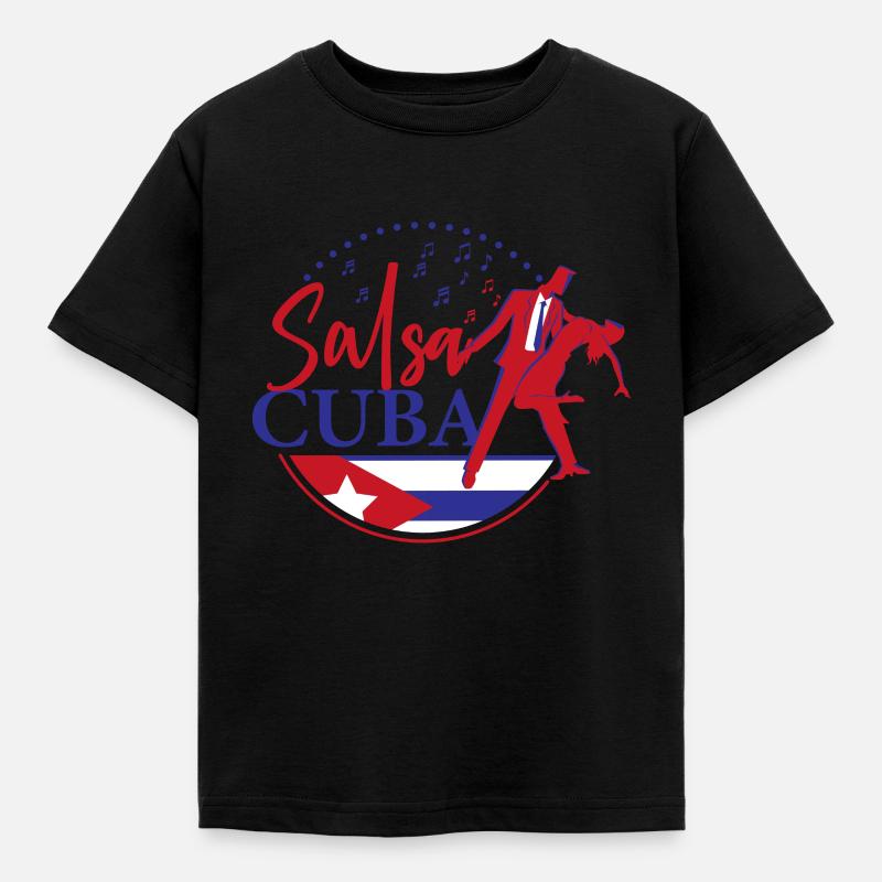 Salsa, Salsa Salsa Dance, tanzen - Kinder T-Shirt - Schwarz