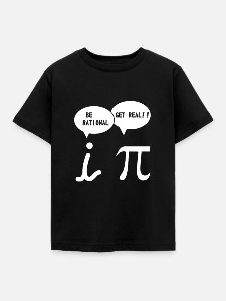Mathe Nerds - Kinder T-Shirt - Schwarz