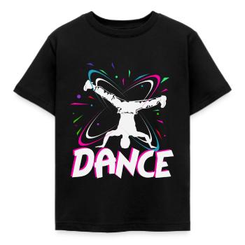 breakdancer - T-shirt Enfant - noir - Devant - AI Model Kid Female (0cm)