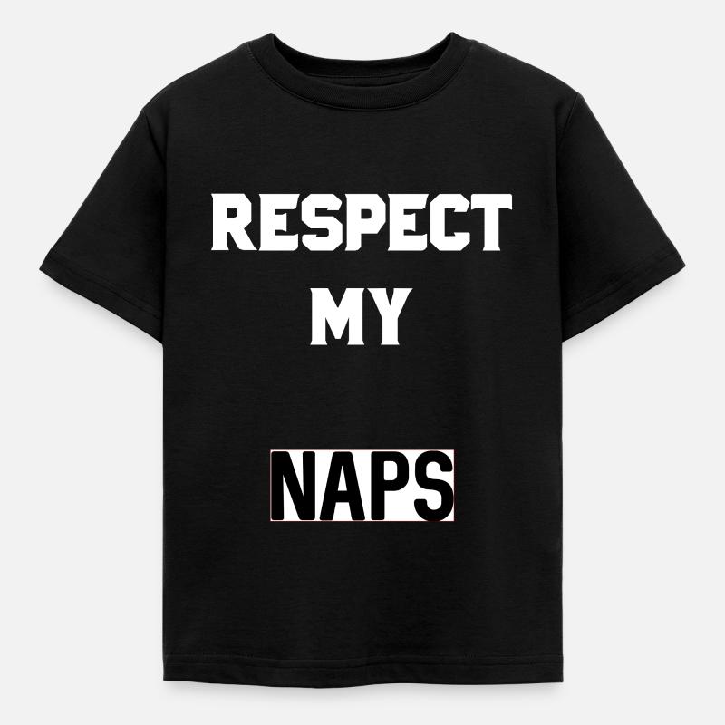Nap - Kinder T-Shirt - Schwarz