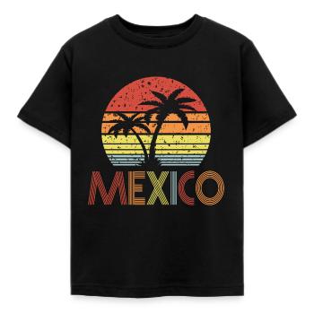 Mexique - T-shirt Enfant - noir - Devant - AI Model Kid Female (0cm)