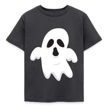 Geist - Kinder T-Shirt - Dunkelgrau - Vorne - AI Model Kid Female (0cm)