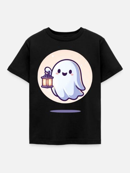 Ghost - Kinder T-Shirt - Schwarz