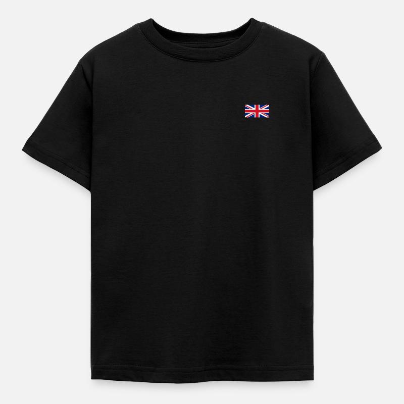 DRAPEAU ANGLETERRE - T-shirt Enfant - noir