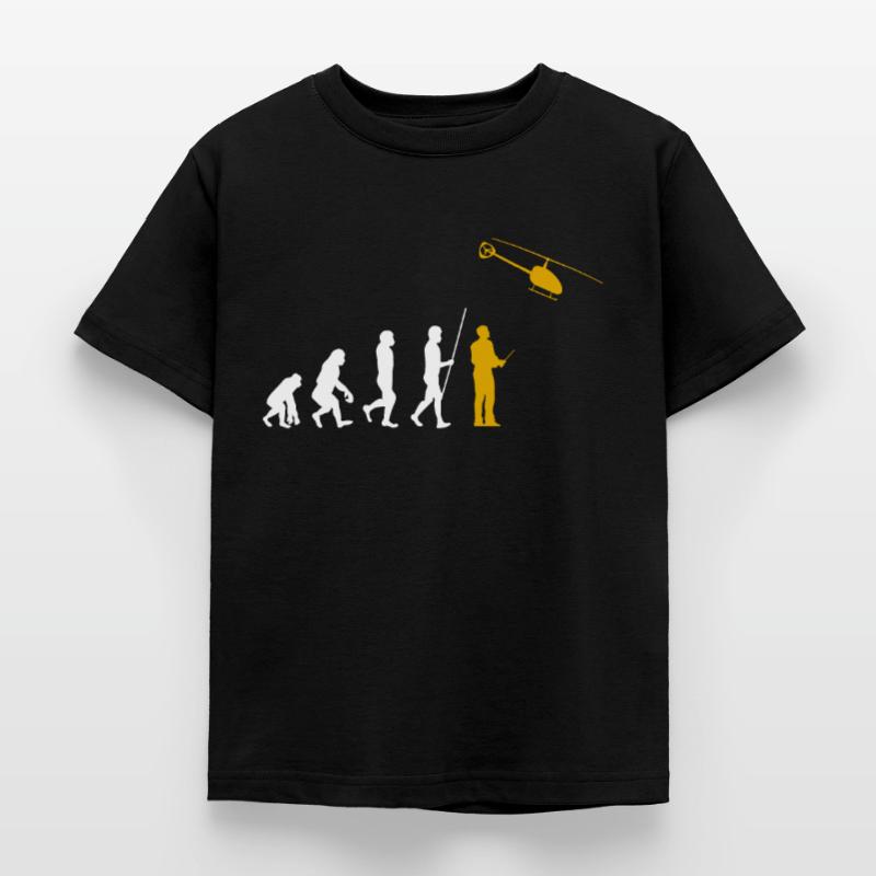 Evolution RC Hélicoptère commandé à distance Modéliser T-shirt Enfant