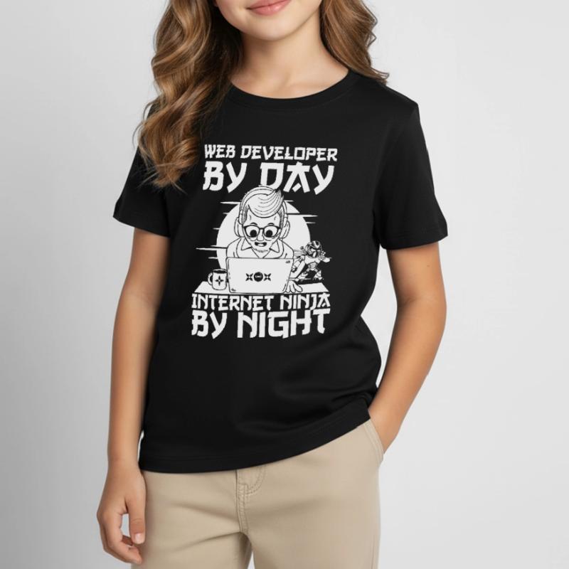 Web Developer Web Developer Web Developer Kids' T-Shirt