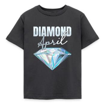 Prospectors Digging Treasure - Kids' T-Shirt - dark grey - Front - AI Model Kid Female (0cm)