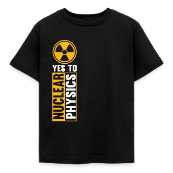 Physique Phyiker Physique nucléaire - T-shirt Enfant - noir - Devant - AI Model Kid Female (0cm)