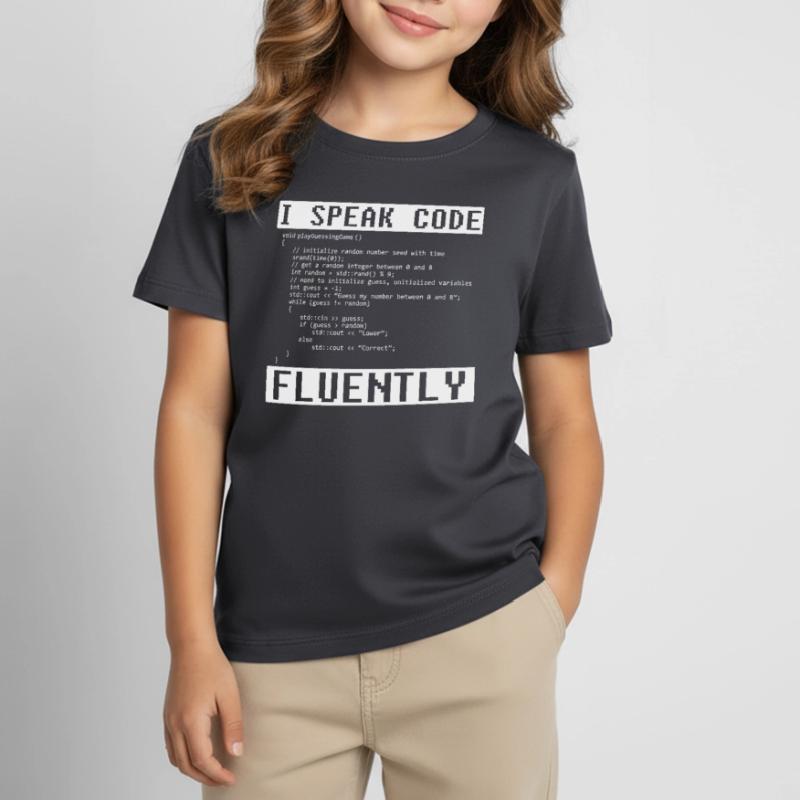 Entwickler Coder Programmierer Lustig Kinder T-Shirt