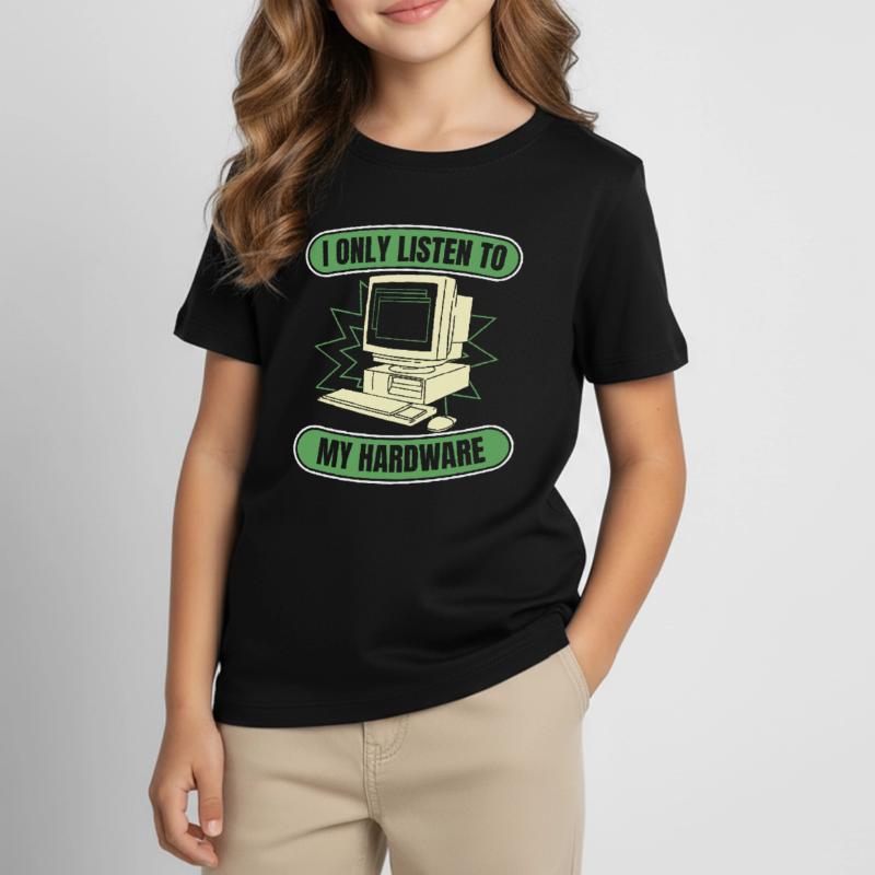 Entwickler Coder Programmierer Hardware Kinder T-Shirt