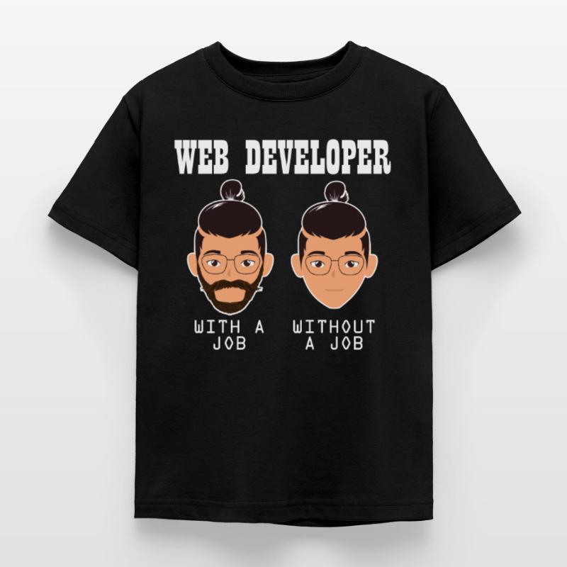 Web Developer Web Developer Funny Kids' T-Shirt