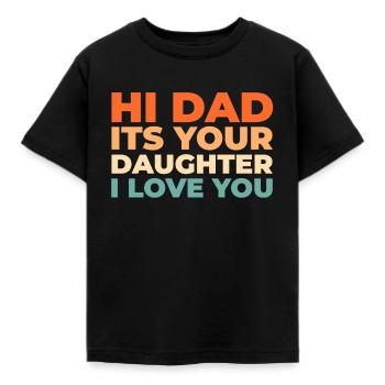 Alzheimer Daughter Alzheimers Support - Kinder T-Shirt - Schwarz - Vorne - AI Model Kid Female (0cm)