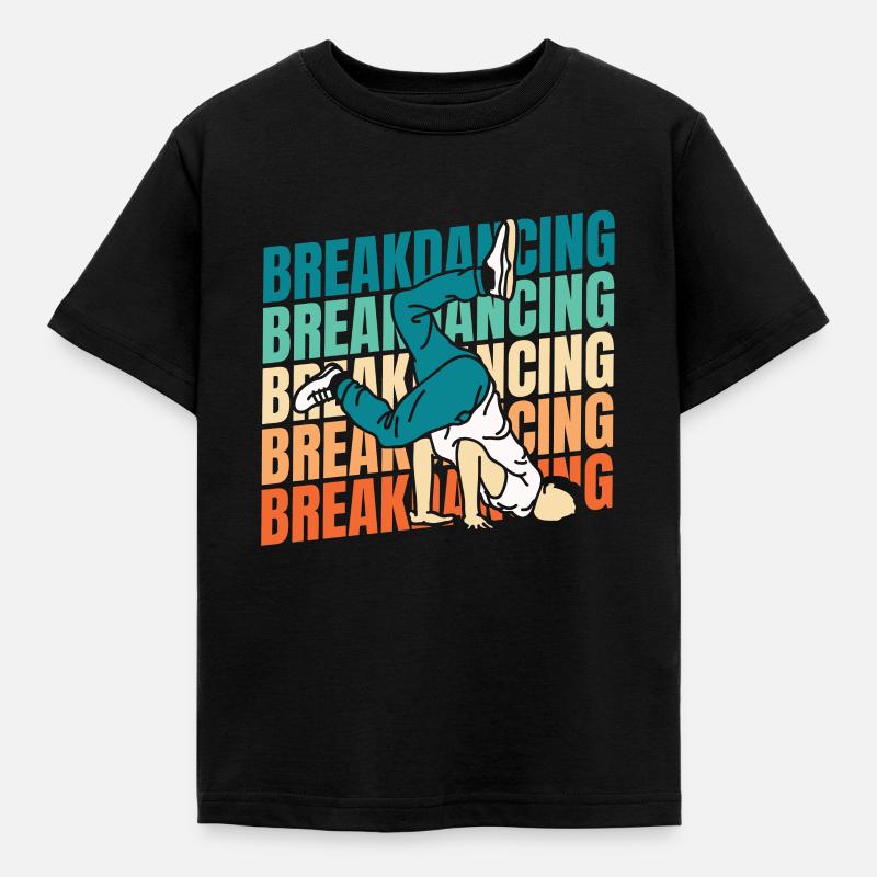 Breakdance Breakdancer Breakdancing - T-shirt Enfant - noir