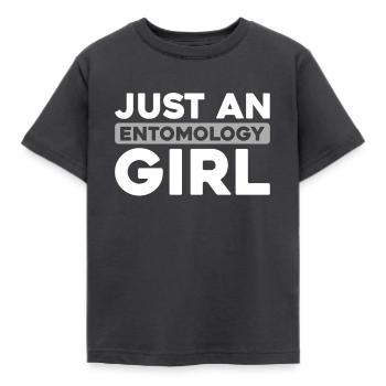 Entomology Entomologist Insect - Kids' T-Shirt - dark grey - Front - AI Model Kid Female (0cm)