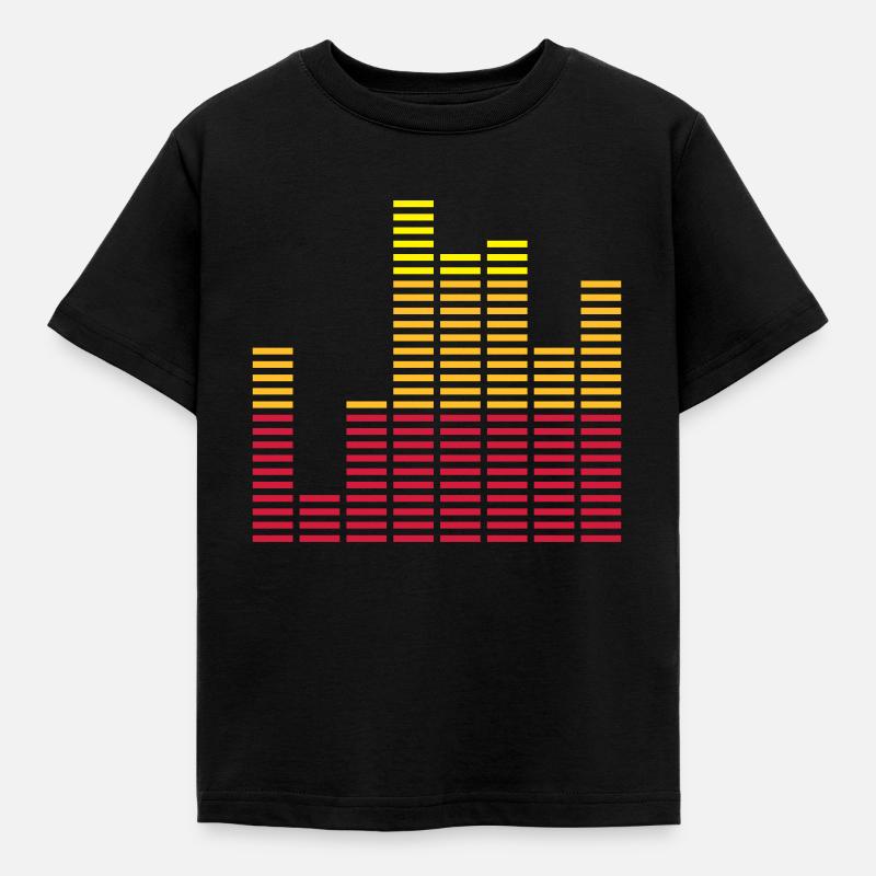 Equaliser - Kids' T-Shirt - black
