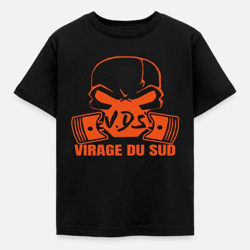 VIRAGE DU SUD - T-shirt Enfant - noir