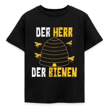 Imker - Kinder T-Shirt - Schwarz - Vorne - AI Model Kid Female (0cm)