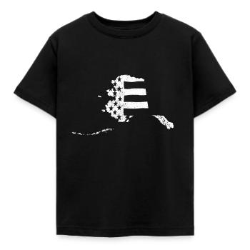 Alaska - Kinder T-Shirt - Schwarz - Vorne - AI Model Kid Female (0cm)