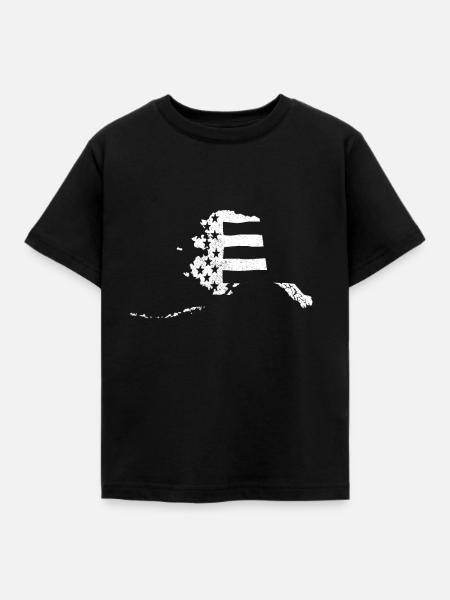 Alaska - Kinder T-Shirt - Schwarz