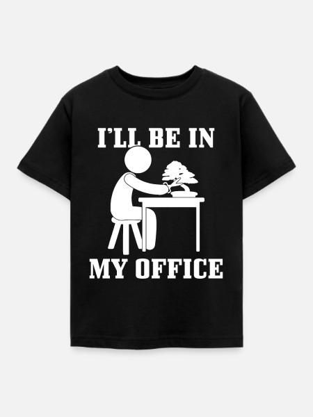 Bonsai - Kinder T-Shirt - Schwarz