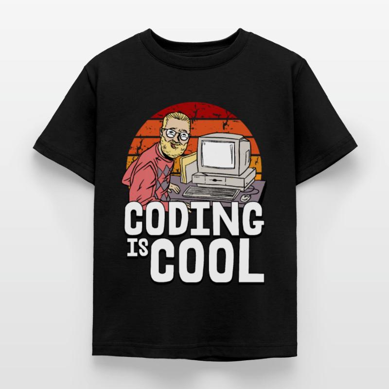 Programmierer Coder Software Entwickler Kinder T-Shirt