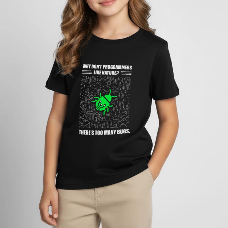 Programmierer Coder Software Entwickler Kinder T-Shirt