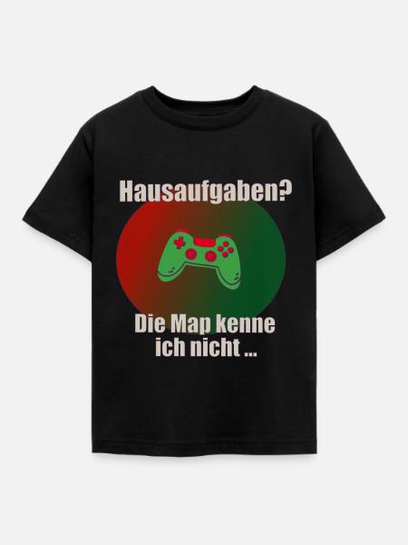 Hausaufgaben? Was soll das sein? - Kinder T-Shirt - Schwarz