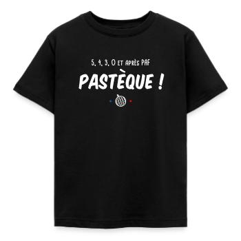 5, 4, 3, 0 et après paf PASTÈQUE ! Réplique culte - T-shirt Enfant - noir - Devant - AI Model Kid Female (0cm)