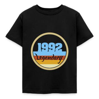 Légendaire 1992 - T-shirt Enfant - noir - Devant - AI Model Kid Female (0cm)