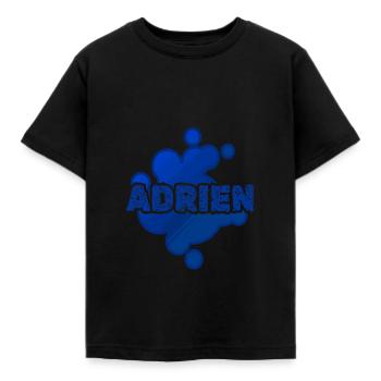 Geschenk für Adrien - Kinder T-Shirt - Schwarz - Vorne - AI Model Kid Female (0cm)
