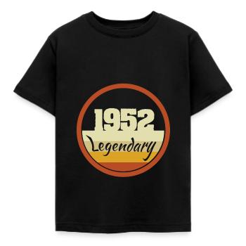 Légendaire 1952 - T-shirt Enfant - noir - Devant - AI Model Kid Female (0cm)