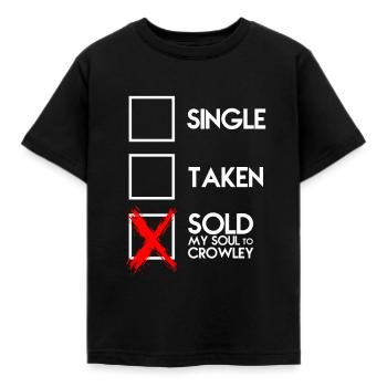 VENDU, CADEAU - T-shirt Enfant - noir - Devant - AI Model Kid Female (0cm)