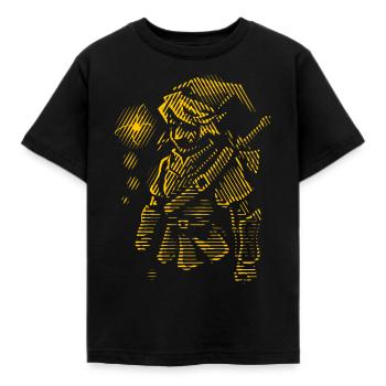 Courage - T-shirt Enfant - noir - Devant - AI Model Kid Female (0cm)