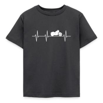 Biker - T-shirt Enfant - charbon - Devant - AI Model Kid Female (0cm)