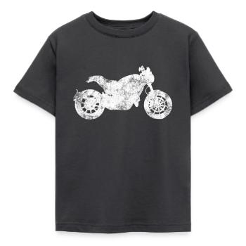 Biker - T-shirt Enfant - charbon - Devant - AI Model Kid Female (0cm)