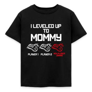Ich bin zu Mami gegangen - Kinder T-Shirt - Schwarz - Vorne - AI Model Kid Female (0cm)