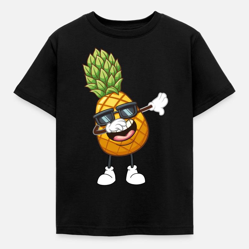 PINEAPPLE - Kids' T-Shirt - black