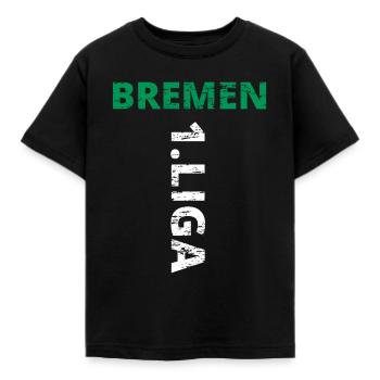 Promotion Brême 1.Liga - T-shirt Enfant - noir - Devant - AI Model Kid Female (0cm)
