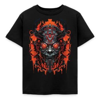 Tech Oni Masque - T-shirt Enfant - noir - Devant - AI Model Kid Female (0cm)