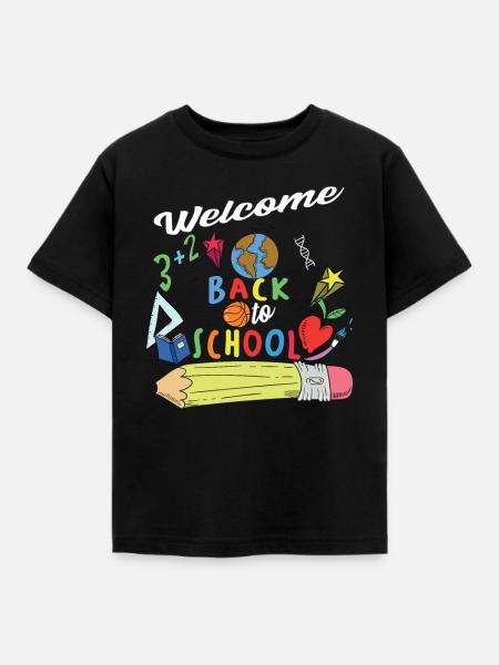 Back to School - Kids' T-Shirt - black