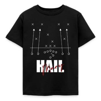 Match de football américain Hail Mary - T-shirt Enfant - noir - Devant - AI Model Kid Female (0cm)