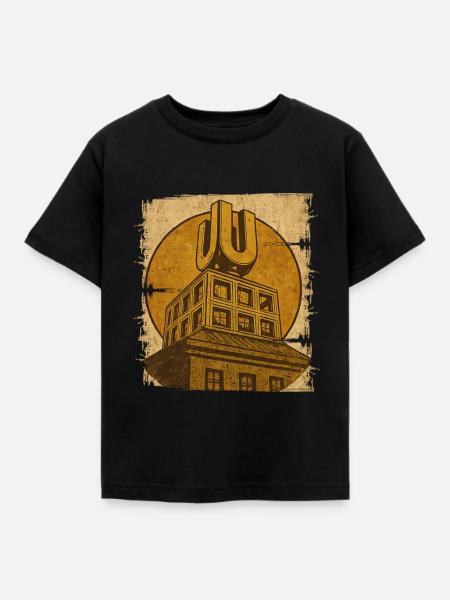 Dortmund U - Kinder T-Shirt - Schwarz